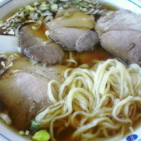 「チヤシューメン（麺カタメ）¥700」@食堂 あいの屋の写真