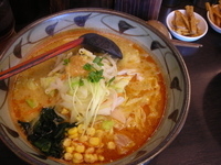 「ピリ辛野菜920円」@味噌一 一之江店の写真