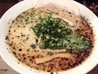 「とんこつ黒ラーメン 【800円】」@東京屋台ラーメン とんとん亭 大泉学園店の写真