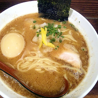 「味玉らーめん 800円  大盛 100円」@ZOOTの写真