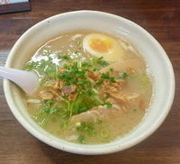 「鶏白湯らーめん・塩（650円）」@心の写真