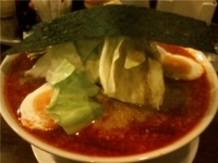 「地獄ラーメン（4丁目）880円 麺大盛サービス」@下町食堂 春屋の写真