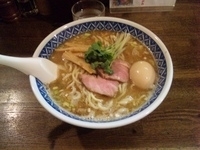 「らーめん・中盛+味玉」@燦燦斗の写真