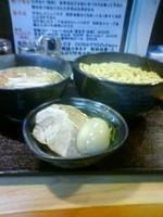 「つけ麺大（あつもり）+特大+特製」@彩流の写真