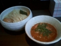 「浸け豚そば + 味玉 900円 （麺の量 大400g）」@俺の空の写真