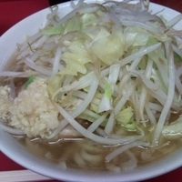 「小ラーメン+ニンニク」@ラーメン二郎 千住大橋駅前店の写真