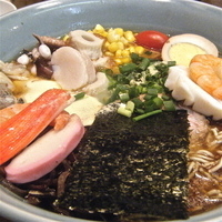 「海鮮トンコツR7百くまもとホッタイカABカー?（￥700）」@肥後っ子 大石家の写真