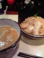 「濃コーン煮干つけ麺」@福たけSEVENの写真