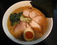 「チャーシューメン（細麺）」@ドロップハンマーの写真