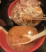 「特製濃いコク味噌らーめん+〆飯」@麺屋 いっこくの写真