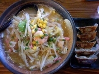 「ちゃんぽん￥680+餃子（サービス期間中のため）」@麺創 天風 柏の森店の写真