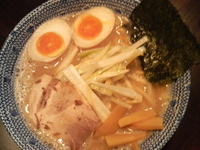 「戸みら伊らぁめん 大盛+味玉（クーポン）」@上野 戸みら伊本舗の写真