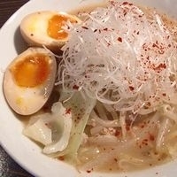 「味噌 + 味玉」@天虎の写真