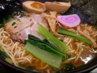 「中華そば大盛（+煮玉子）」@麺家 静の写真