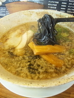 「炭麺」@ラーメン幸樹 久御山店の写真