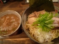 「特製つけ麺（250g）（1000円）」@中華そば 椿の写真