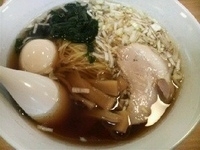 「醤油ラーメン+味玉 「500円+100円」」@らーめん蟻が10の写真