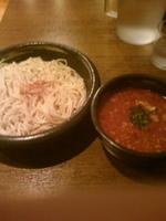 「アーモンド坦々つけ麺」@和風つけ麺 轍の写真