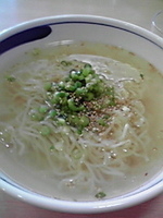「しみず湯麺（塩）」@らあめん寺子屋しみずの写真