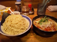 「ごま辛つけ麺780円+大盛り100円」@大勝軒 佐貫店の写真