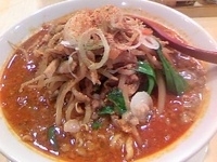 「辛い味噌らーめん」@TOKYO味噌らーめん 江戸甘の写真
