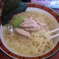 「しゃもそば（大盛） 700円+50円=750円」@中華そば 華丸の写真