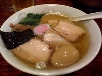 「塩ラーメン+チャーシュー+味玉子」@函館ラーメン 照和の写真