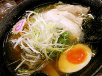 「特製利休麺（醤油味） 900円」@佐野らーめん 利休の写真