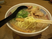 「ミニ焼き塩そば500円」@徳島中華そば 徳福 ラーメン国技館 ご当地麺祭りの写真