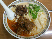 「牛肉刀削麺」@華隆餐館の写真