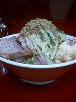 「ラーメン（ニンニク） 和ッカレー」@ラーメン二郎 相模大野店の写真