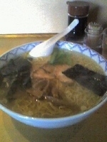 「塩ラーメン（大盛）」@らーめん でくの坊の写真