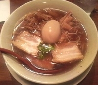 「特製中華そば」@濃厚つけ麺 茜堂の写真