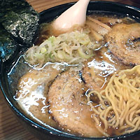 「炙り焼きチャーシュー田舎正油+大盛」@バオバブの木にバナナがなったの写真