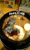 「嵐げんこつらあめんBLACK」@らあめん花月嵐 五反野駅前店の写真