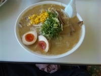 「味噌ラーメン+味玉」@オーモリラーメン 新井店の写真