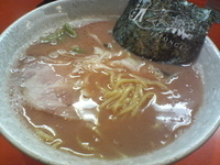 「ラー麺+ごはん（小）」@極濃麺家初代 一本氣の写真