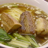 「豚角煮麺と半チャーハン 杏仁豆腐付 900円」@中華の台所 香港屋 新橋店の写真