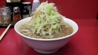 「小らーめん ほぐし豚 野菜増し 麺少なめ」@らーめん豚喜の写真