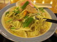 「野菜たっぷりちゃんぽん650円」@長崎ちゃんぽん リンガーハット 足立西新井店の写真