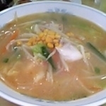 「白味噌タンメン」@あずま食堂の写真