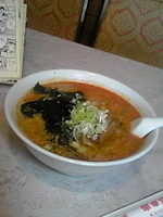 「担々麺（大盛サービス）」@翠華飯店の写真