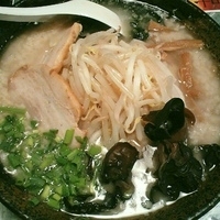 「環八らーめん（超こってり・麺カタメ）¥800」@げんこつやの写真