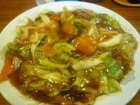 「冷やしスタミナ（700円）+あん多目（50円）」@スタミナラーメン がむしゃの写真