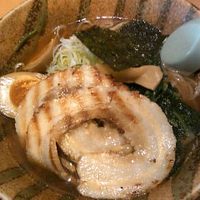 「鶏ガラしょう油680円+マイ箸サービス」@麺屋青山 臼井店の写真