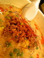 「五香坦々麺（白）」@らーめん ぶぅ 中野店の写真