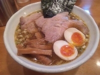 「らぁ麺 （大盛り 300g） 800円 + 全部のせ 500円」@麺道 GENTENの写真