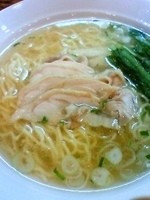 「とり拉麺（650円）」@拉麺○健の写真