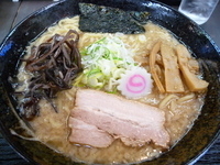 「コテコテラーメン・大盛」@豚骨ラーメン専門店 二福神の写真