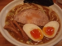 「らぁ麺（200g）（700円）+大盛（100g）（100円）+味」@麺道 GENTENの写真